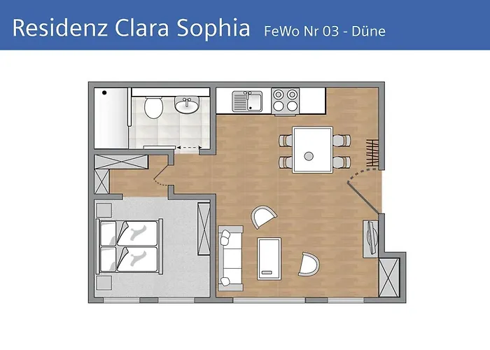 Apartment Düne In Der Residenz Clara Sophia Binz